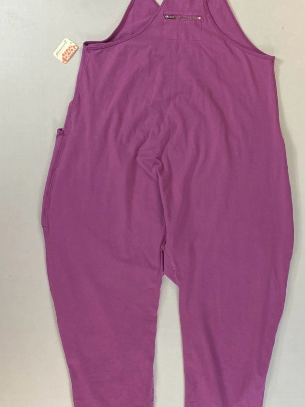 Free People Hot Shot Onsie Jumpsuit in Deep Mulberry - Picture 5 of 5